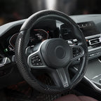🚗Car Steering Wheel Cover, Non slip Design Steering Wheel Protector, Universal Car Steering Wheel Cover for 15 Inch
