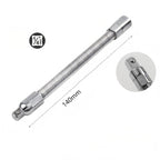 Universal Flex Head Socket Adapter Set – Reach Tight Bolts Faster in Hard-to-Access Spaces-The Must-Have Tools for Mechanics, DIYers & Garage Work