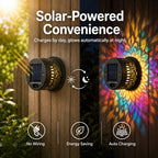 🌟Outdoor Patio Ambient Light Solar Powered Mandala Projector Lamp