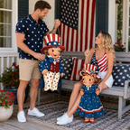 Patriotic Wooden Hanging Door Signs