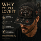 🧢 Bound By Honor Forged In Steel – Knights Templar Cap
