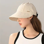 Women's Wide Brim Sun Visor Hat