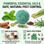50% OFF🟢 Natural Peppermint Rodent Repellent Tablets – 12 Pack