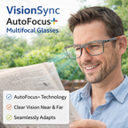 Anti-Blue Light Progressive Reading Glasses – Lightweight Multifocal Eyewear for Men & Women