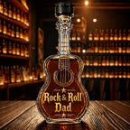 🎸🥃 Rock Style Guitar-Shaped Wine Bottle Decanter – Luxury Liquor Display for Music Lovers 🔥✨