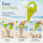 🏖️Spilling Funnel Sand and Water Mixing Toy