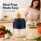 🔥 50K+ Sold | ✨ Mini Electric Food Chopper – One-Press Garlic & Veggie Prep！ 🍳🥕🧄