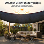 Outdoor UV-Resistant Privacy Shade Cloth