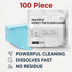 🧼 Multi-Effect Floor Cleaner Wipes – Antibacterial, Deodorizing, Safe for Wood & Tile (100 Pcs)