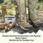 🔥Unisex Adjustable Outdoor Snake-Resistant Leg Gaiters, Abrasion-Resistant Durable Fabric Protective Gear for Hunting, Hiking