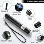 🔥High-Power Tactical Green Laser Pointer