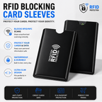 🔥8 Counts RFID Blocking Sleeves Set