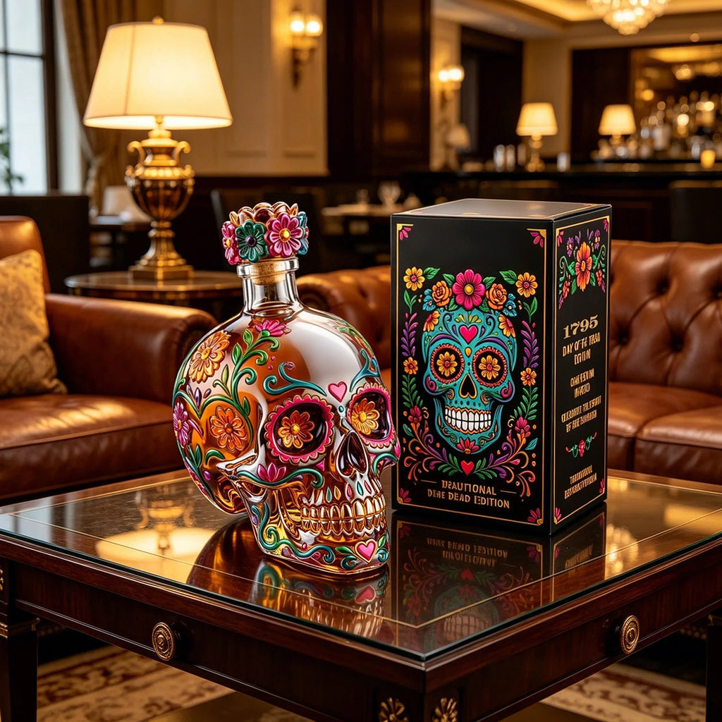 💯HOT SALE-Day of the Dead Limited Edition Tequila Bottle