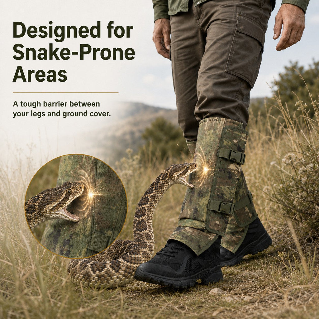🔥Father's Day Limited Edition 🎁Snake bite protection leg warmers, Outdoor hunting leg protection against puncture wounds