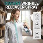 👔✨ Instant wrinkle release – no iron, travel-ready, static-free & fresh