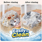 🍳Aluminum Foil Heat Shield Covers – No Plastic, Heat-Resistant, Reusable