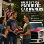 🚗Patriotic American Flag Car Hood Cover