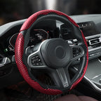 🚗Car Steering Wheel Cover, Non slip Design Steering Wheel Protector, Universal Car Steering Wheel Cover for 15 Inch