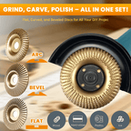 🎁Heavy-Duty Wood Carving DiscSet (3Pcs)