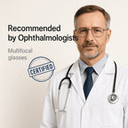 Anti-Blue Light Progressive Reading Glasses – Lightweight Multifocal Eyewear for Men & Women