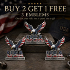 🇺🇸250th Anniversary 49% OFF - ★USA Faith, Family & Freedom★ Metal Emblem