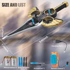 🕹️Magic Flying Battle Sword – LED Hover Spinning Toy✨⚔️