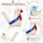 🐦 Ceramic Water Bird Whistle – Handcrafted, Realistic Chirping, Add Water to Sing (3PCS Set)