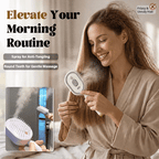💆‍♀️3-in-1 Steam Massage Hair Brush -Smooth Hair • Reduce Frizz • Scalp Relaxation