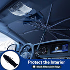 ☀️ 2026 Windshield Sun Shade Umbrella – Foldable, UV Block, Heat Insulation