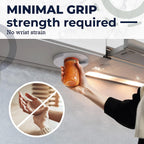 🔥 EZ Off Jar Opener – Under Cabinet, One-Handed, for Seniors & Weak Hands