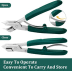 3Pcs Eagle-Beak Ingrown Toenail Clipper  – Ultra Sharp, Precision 30° Curved Blade, Splash-Proof