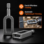 🧰Steel Wire Twisting Tool for Drill - Fast Tightening & Auto Trimming Wire Twist Attachment
