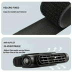 Car Seat Fan 🌬️ – 3-Speed Rechargeable Clip-On Fan with 3000mAh Battery 🔋 | USB-C Charging ⚡