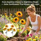 🌻🌞Solar LED Sunflower Garden Lights