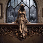💃🖤Lady Reaper - Ethereal Hooded Figure Sculpture