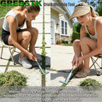 🌿 Crevice Weeding Tool – Beech Handle, Manual Weed Remover for Pavers & Driveways
