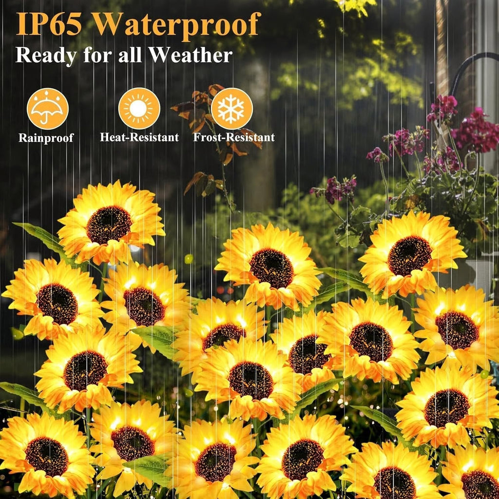 🌻 49% OFF🔥Solar Sunflower Garden Lights: Illuminate Your Outdoors with Sun-Kissed Charm