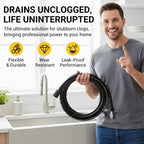 💧 Triple-layer burst-proof hose – PVC & stainless steel. Perfect for heavy-duty cleaning! 🚿🔧