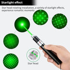🔥High-Power Tactical Green Laser Pointer