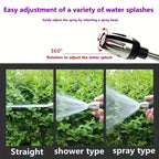 🔥High-Pressure Water Gun – Handheld Car Wash + Garden Sprayer + Household Cleaner