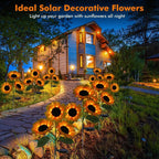🌻🌞Solar LED Sunflower Garden Lights