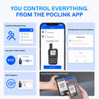 🛡️5G LTE Global Walkie Talkie with Lifetime Free SIM – Unlimited Range POC Smart Radio with App – Rugged Waterproof Pocket Radio for Hiking & Off-Grid Teams 🌍