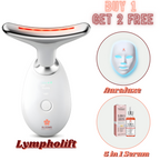 EMS Thermal Neck Lifting And Tighten Massager Electric Microcurrent Wrinkle Remover