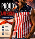 🔥 American Flag Denim Vest USA 250th Birthday Independence Day Sleeveless Unisex Summer Casual Jacket