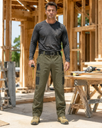 Men’s Waterproof Tactical Work Pants – Multi-Pocket Outdoor Hiking & Casual Pants