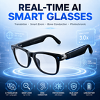 Real-time AI Translation Sunglasses with Smart Zoom