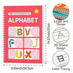 🔥Kids Reusable Groove Handwriting Practice Books 6 Pack