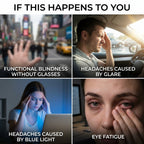 🕶️Smart Vision Glasses – Anti-Glare UV Protection with Infrared Night Vision & Impact-Resistant Lenses
