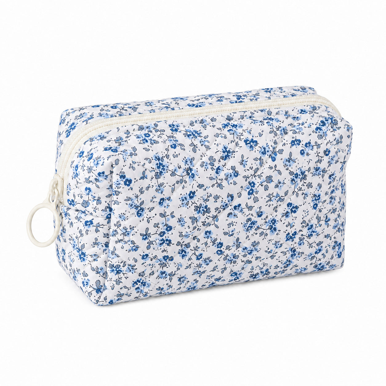 2026 NEW ARRIVAL🔥Puffy Padded Travel Cosmetic Organizer , Wide-Open Makeup Case for Toiletries, Accessories