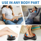 Neck Massager Home Car Neck Cervical Massage Electric Multifunctional Massage Pillow Waist Back Relaxation Device